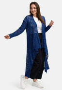 Kekoo Knitted jacket Long 'Cotton'