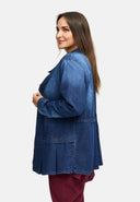 Veste-blouse en denim premium 'Indiga'