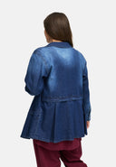 Veste-blouse en denim premium 'Indiga'