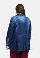 Veste-blouse en denim premium 'Indiga'