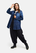 Veste-blouse en denim premium 'Indiga'