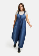 Tuinbroek van premium denim 'Indiga'