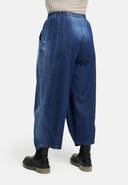 Pantalon large en denim premium 'Indiga'