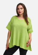 A-line shirt made of linen 'Venti'