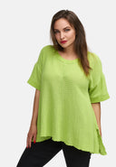 Léine A-líne as línéadach 'Venti'