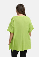 Léine A-líne as línéadach 'Venti'