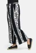 Pantaloni dritti elasticizzati in viscosa 'Sovana'