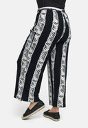 Pantaloni dritti elasticizzati in viscosa 'Sovana'