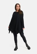 'Cotona' Knit Shirt Asymmetrical A-Line – casual & cozy