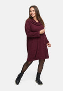 Elegancka sukienka z wiskozy-stretch 'Floréa'