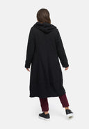 Transitional coat made of structured viscose stretch 'Floréa'