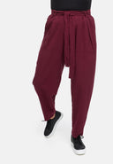 Bríste le crios ceangail as meascán cnáibe-cadáis 'Elure'