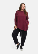 Bríste le crios ceangail as meascán cnáibe-cadáis 'Elure'