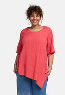 'Crissa' Tunic – pleated, light & modern-asymmetrical