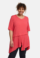 'Crissa' V-Neck Tunic – light, casual & figure-flattering