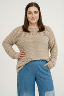 Koszulka dzianinowa 'Cotture' – Miękki w dotyku, stylowy krój i przewiewna