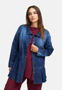 Seaicéad blús as Denim Préimhe 'Indiga'