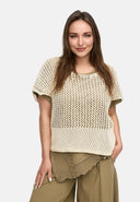Kekoo stickad tröja 'Cotton'