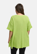 Camicia a linea A in lino 'Venti'