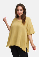 Camicia a linea A in lino 'Venti'