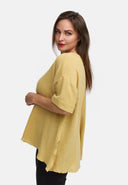 Camicia a linea A in lino 'Venti'