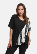 Tunic A-Line made of lightweight viscose stretch 'Sovana'