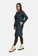 'Noelle' klänning – denim, glans & festlig