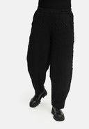 'Floréa' Hose – weit geschnitten, strukturiert & mit Stretch