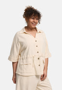 Casaco 'Linaya' – leve e macio em linho de algodão