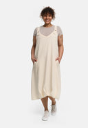 'Linaya' Pinafore Dress – airy & soft made from cotton linen