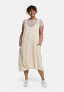 'Linaya' Pinafore Dress – airy & soft made from cotton linen