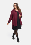 Blusa larga informal de mezcla de cáñamo y algodón 'Elure'