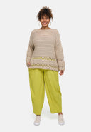 'Cotture' Striktrøje – Blød Berøring, Stilfuldt Snit & Luftig