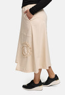 'Livia' Nederdel – A-linje, asymmetrisk & strækbar