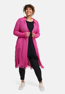 Cardigan Lungo 'Cotture' – Tocco Morbido, Taglio Elegante & Arieggiato