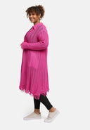 Cardigan Lungo 'Cotture' – Tocco Morbido, Taglio Elegante & Arieggiato