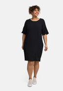'Crissa' Dress – pleated, soft & figure-flattering