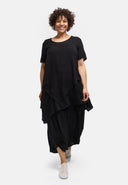 'Zaya' Dress – asymmetrical, softly draping & timelessly elegant