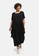 'Zaya' Dress – asymmetrical, softly draping & timelessly elegant