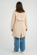 'Livia' Transitional Parka – soft, detail-oriented & modern