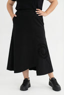 'Livia' Skirt – A-Line, asymmetric & elastic