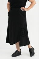 'Livia' Skirt – A-Line, asymmetric & elastic