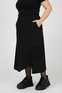 'Livia' Skirt – A-Line, asymmetric & elastic