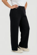 'Cotture' Knit Pants – Soft Touch, Stylish Cut & Airy
