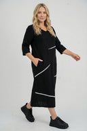 Gúna Meánach 'Saria' – glan, compordach & nádúrtha