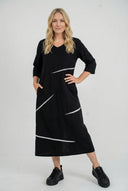 Gúna Meánach 'Saria' – glan, compordach & nádúrtha