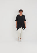 'Crissa' V-Neck Tunic – light, casual & figure-flattering