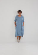 'Alina' Dress – A-line, soft & with drawstring details